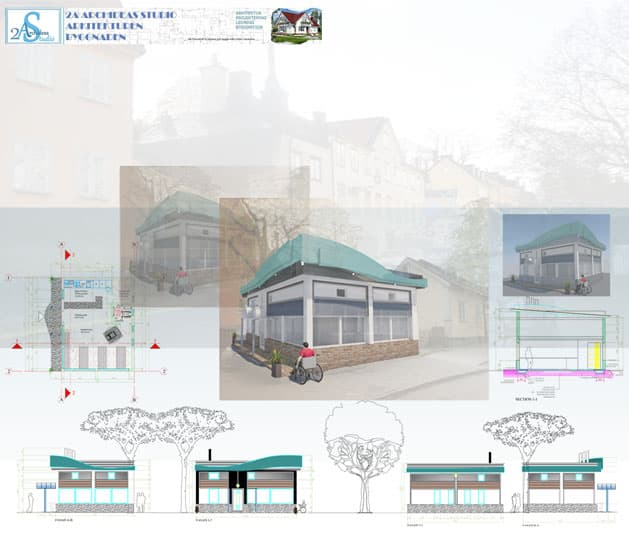 Modern Kiosk Design